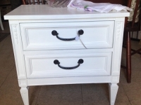 white-two-drawer